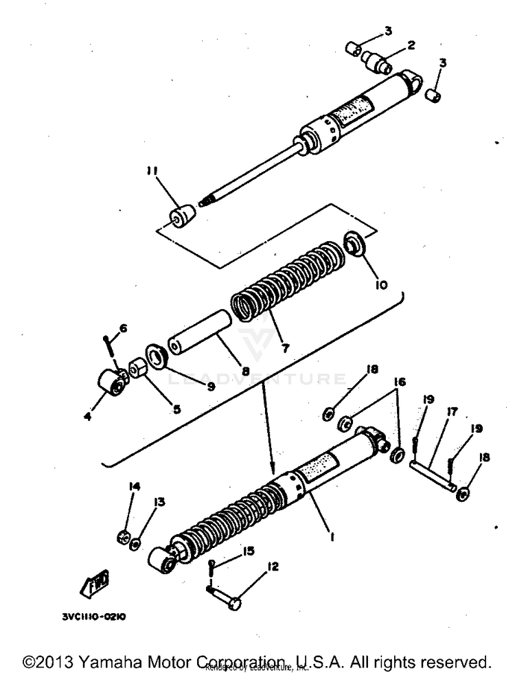 Rear Suspension Schematic