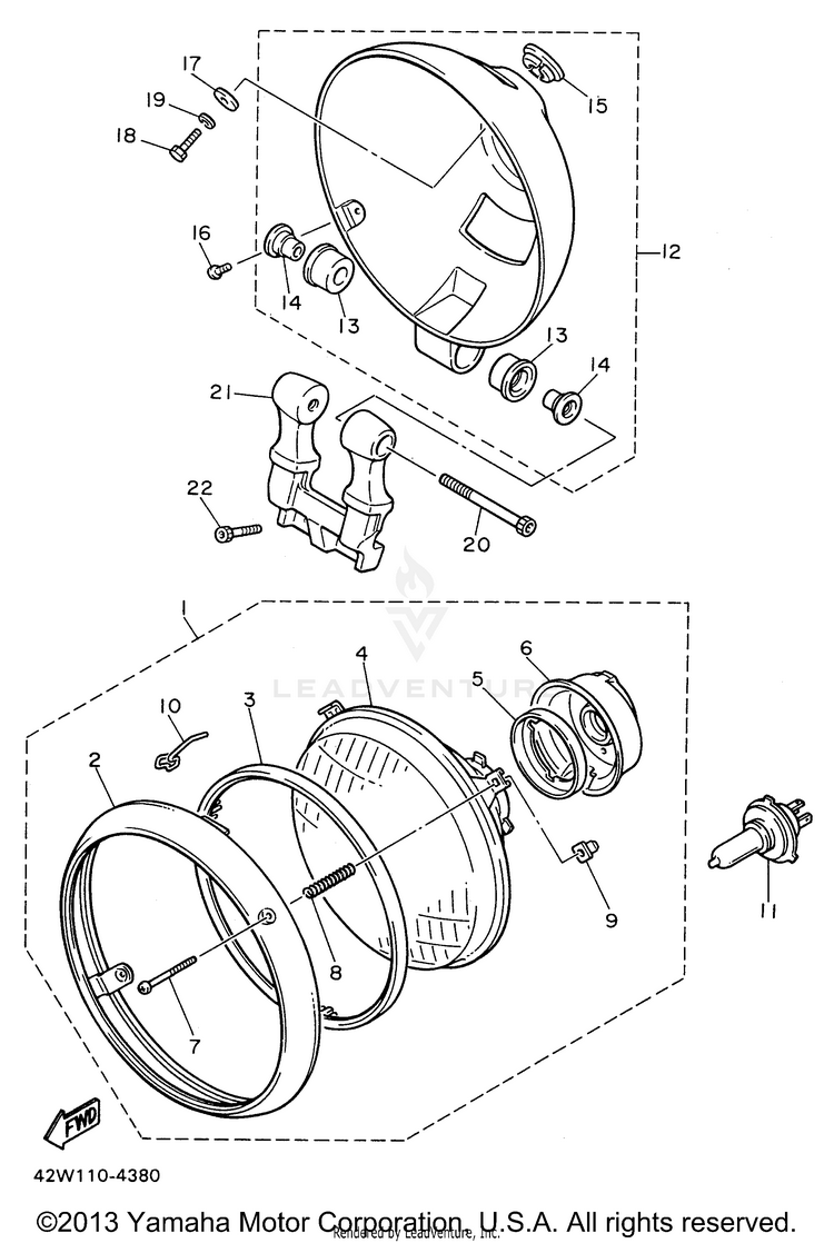Headlight Schematic