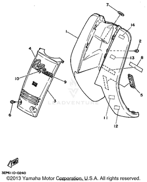 Leg Shield Schematic