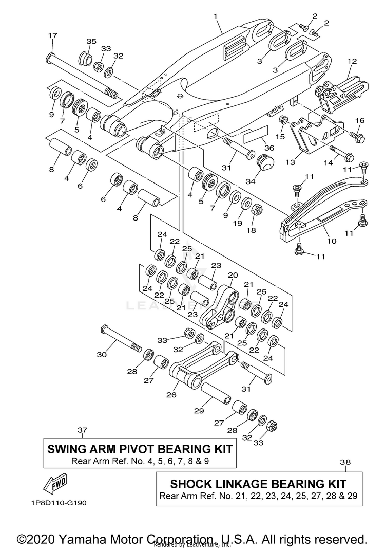 Rear Arm Schematic