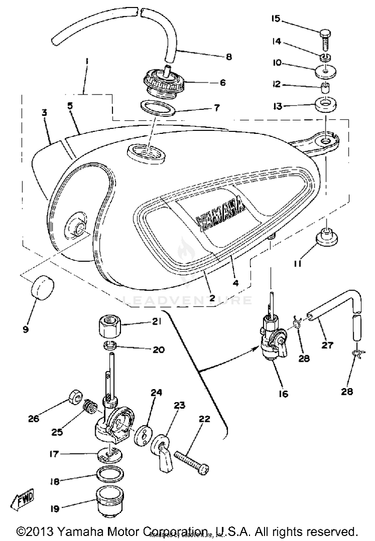 Fuel Tank Schematic