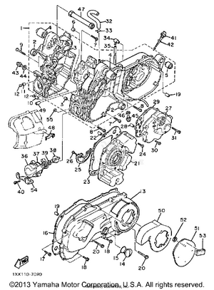 Crankcase Schematic