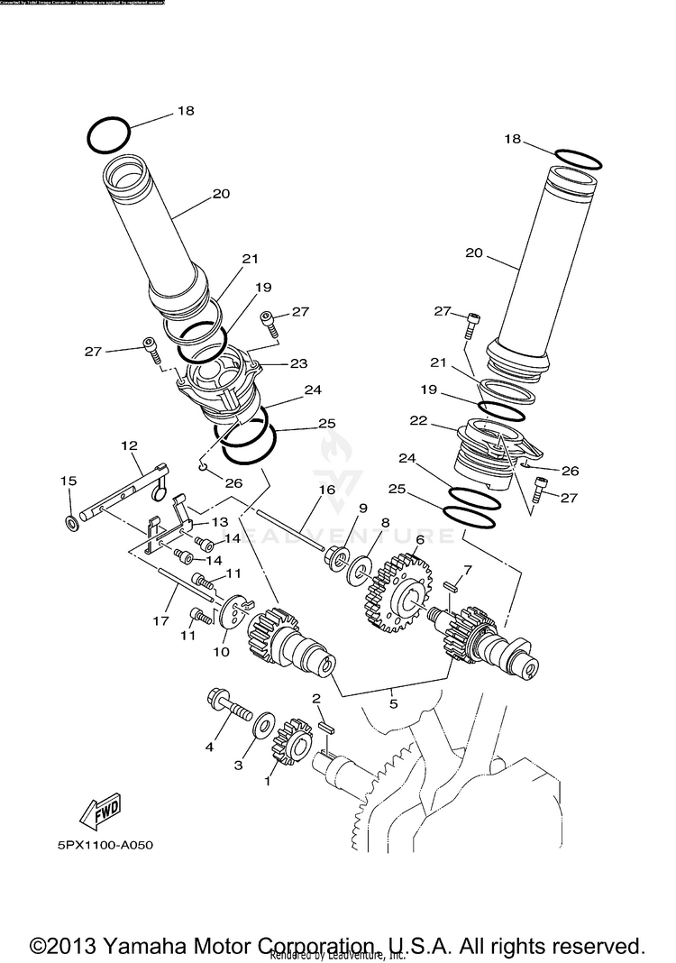 Camshaft Chain Schematic