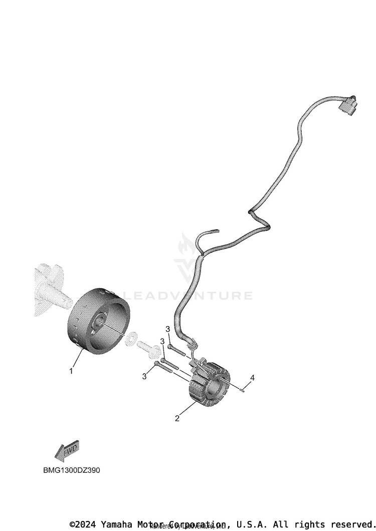 Generator XSR900 - XSR900SCB - 2025 Schematic