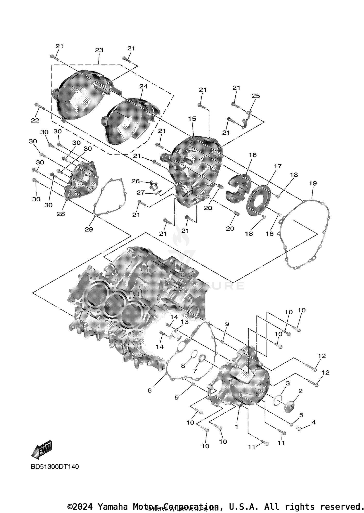 CRANKCASE COVER 1