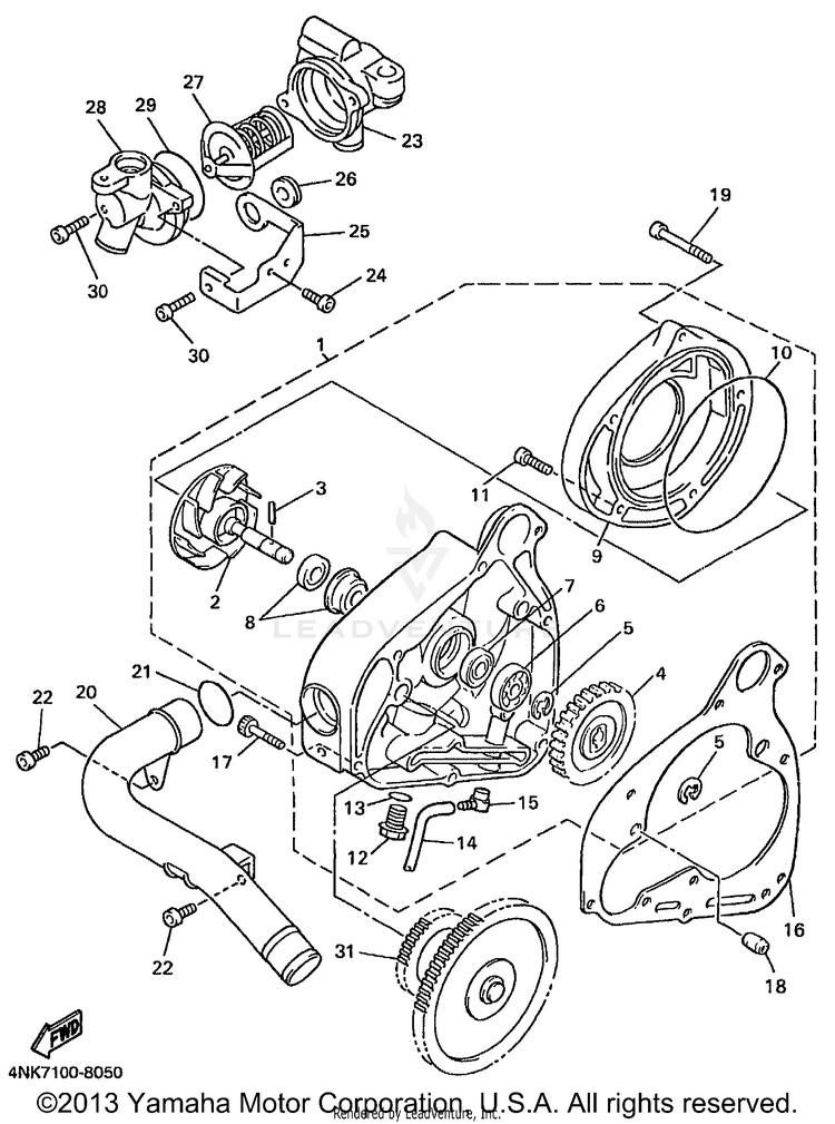 Water Pump Schematic