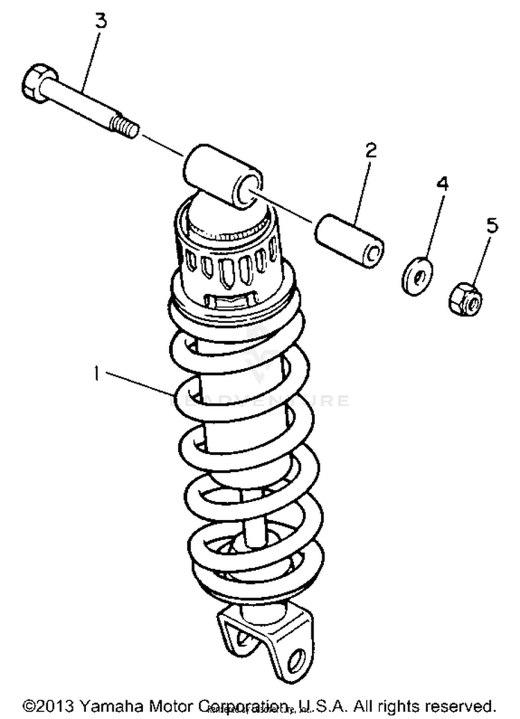 Rear Shocks Schematic