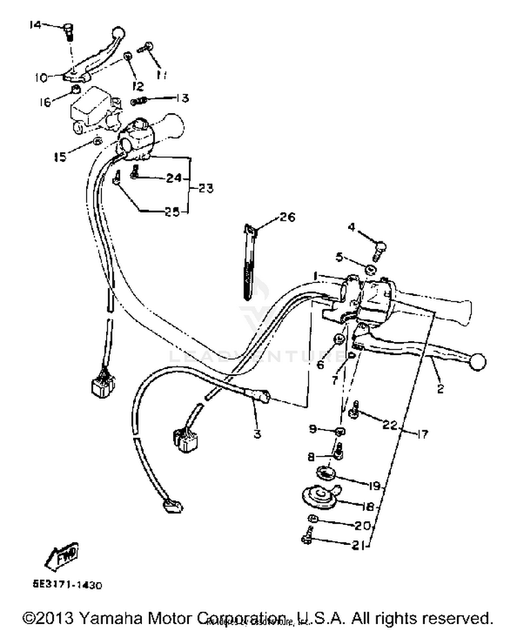 Handle Switch Lever Schematic