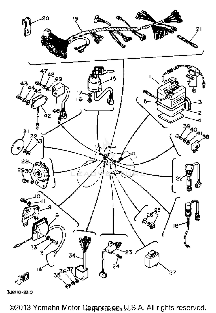 Electrical 1  Dt80j - K Schematic