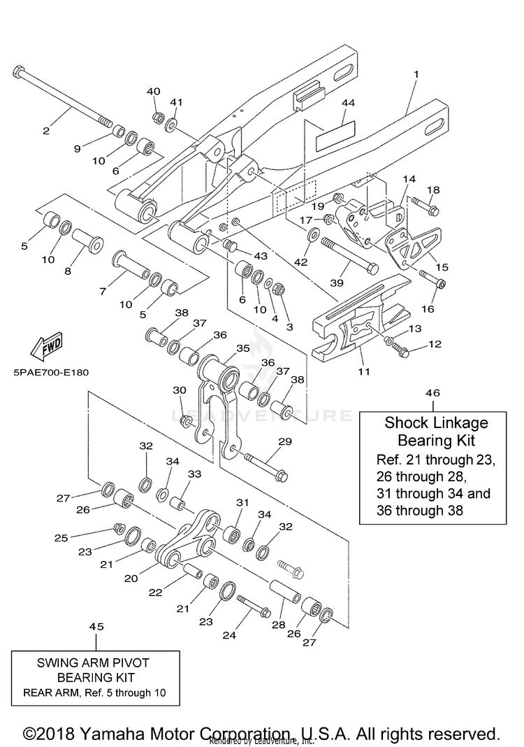 Rear Arm Schematic