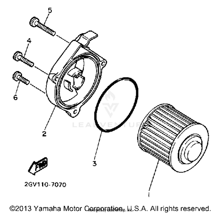 Oil Filter Schematic