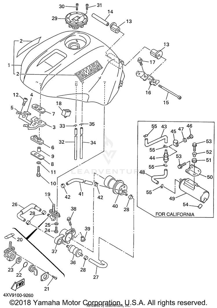 Fuel Tank Schematic