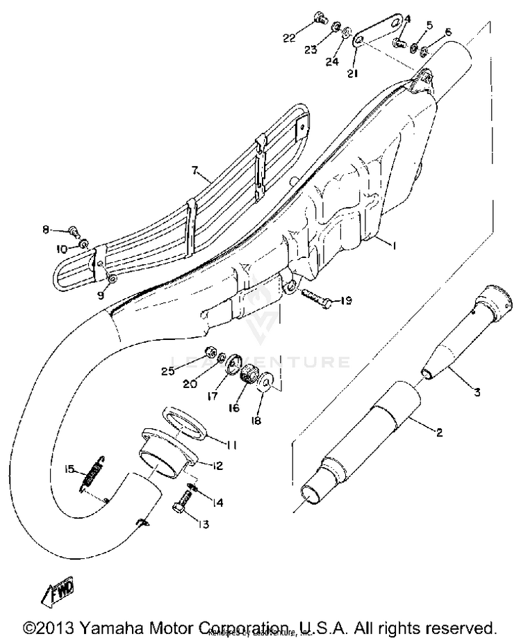 Exhaust (Rt1, Rt1b) Schematic
