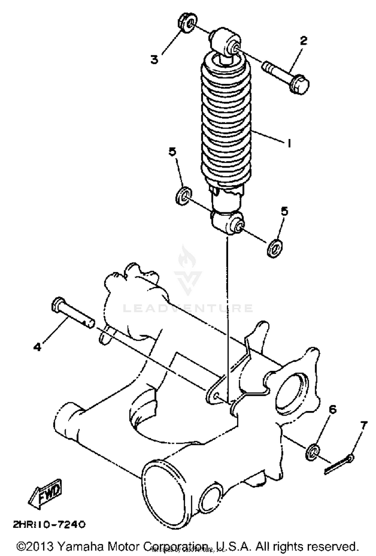 Rear Shocks Schematic