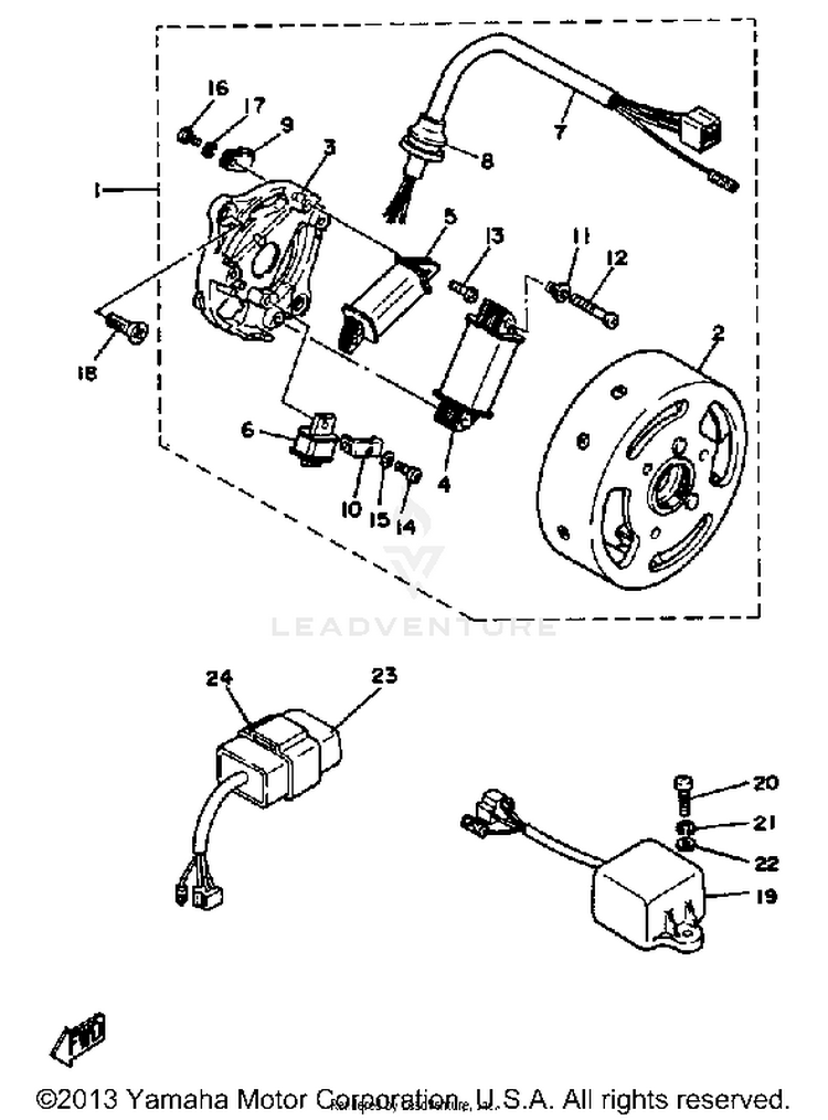 C - D - I - Magneto Pw50h Schematic