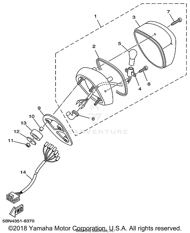 Taillight Schematic