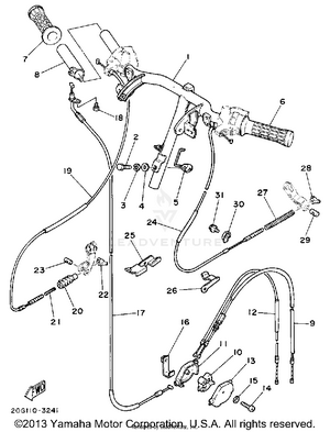 Handle - Cable Schematic