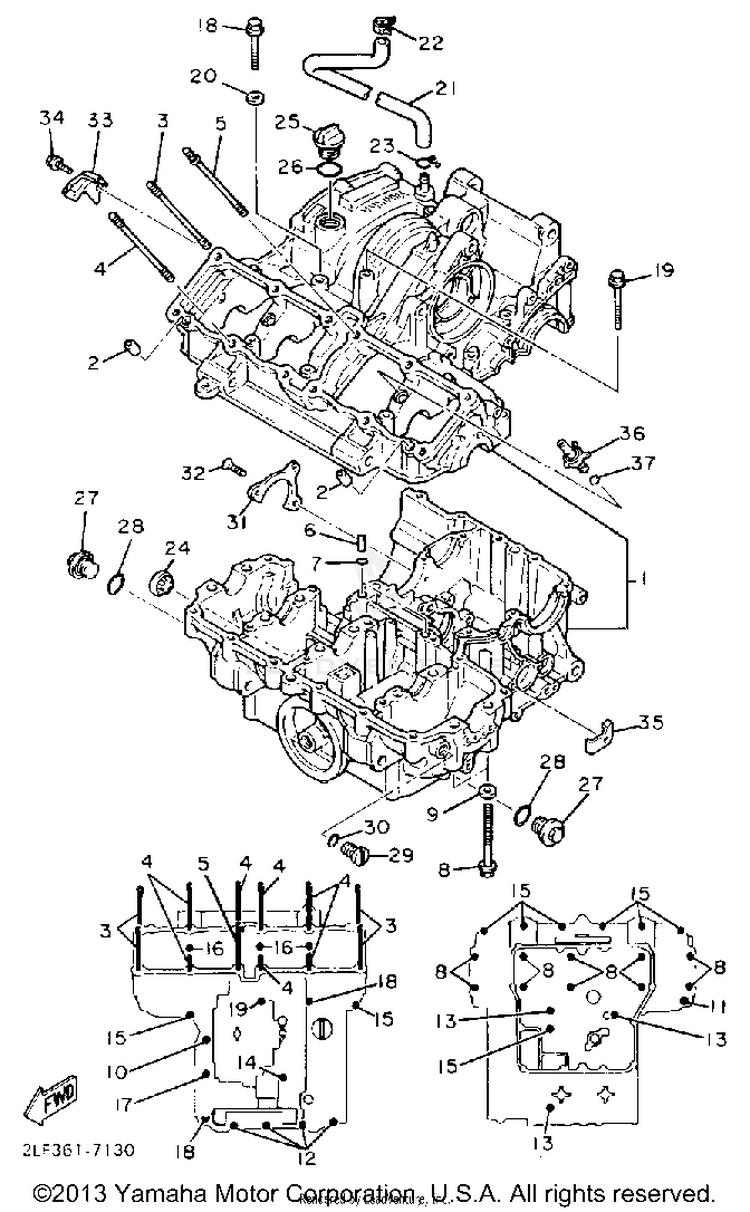 Crankcase Schematic