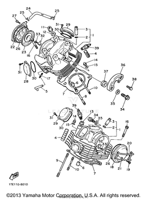 Cylinder Head Schematic