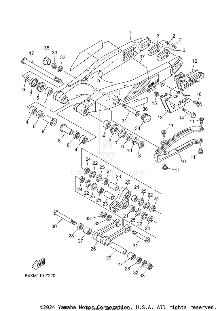 Rear Arm Schematic