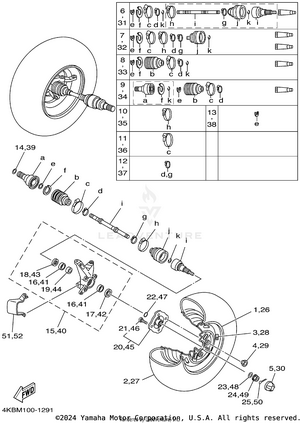 Front Wheel Schematic