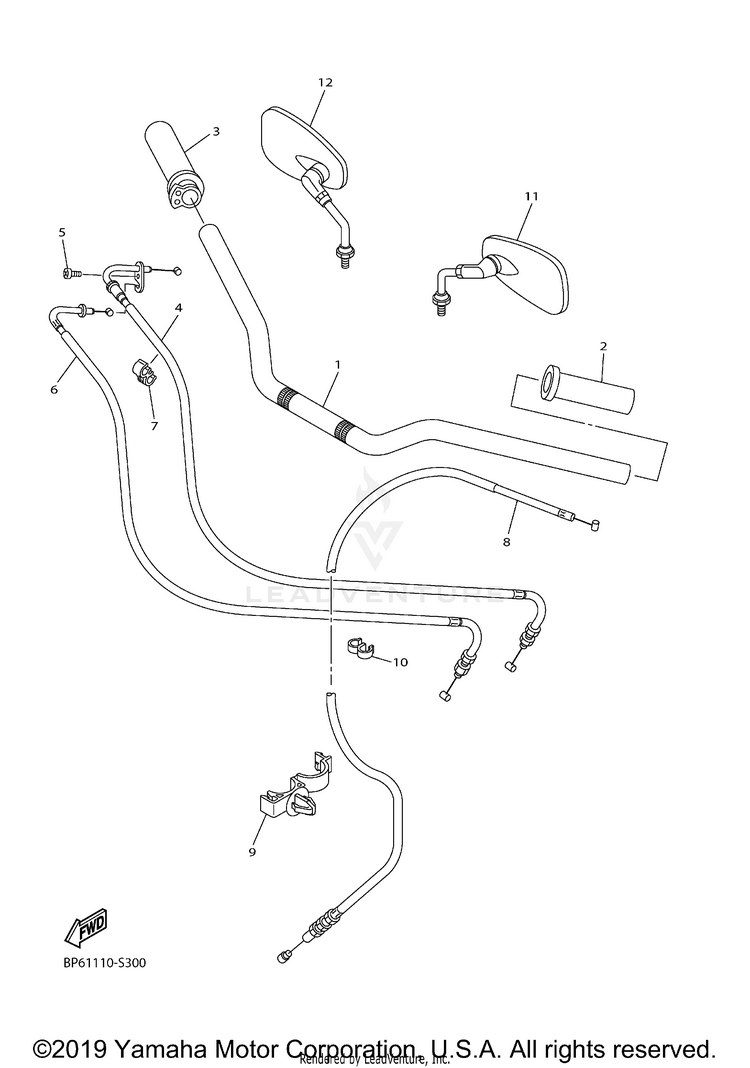 Steering Handle Cable Schematic
