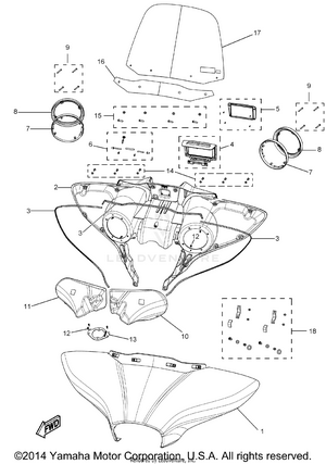Cowling Windshield Schematic