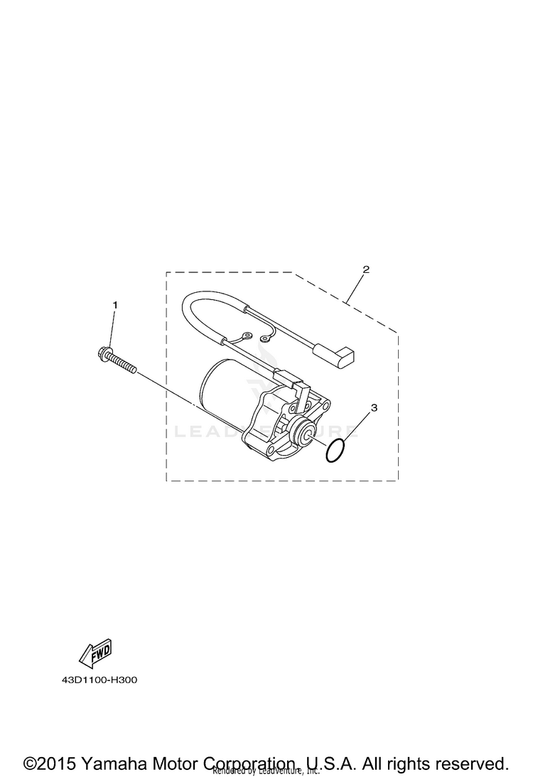 Starting Motor Schematic