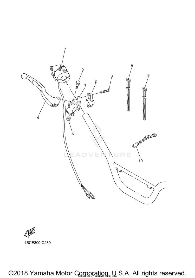 Handle Switch Lever Schematic