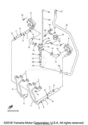 Air Induction System Schematic