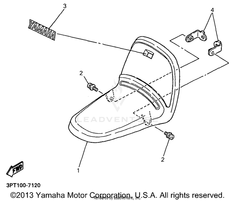 Front Fender Schematic