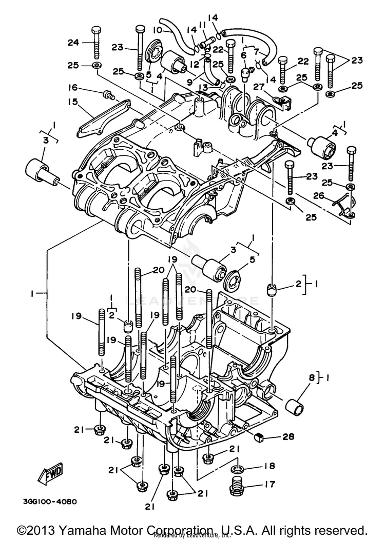 Crankcase Schematic