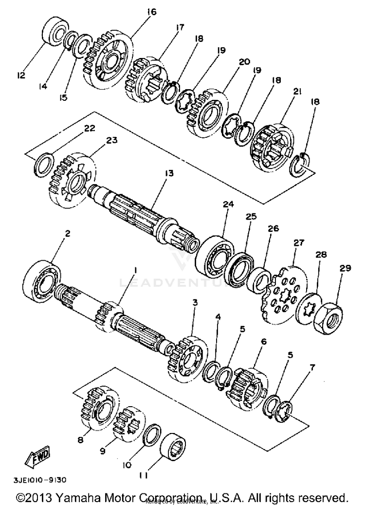 Transmission Schematic