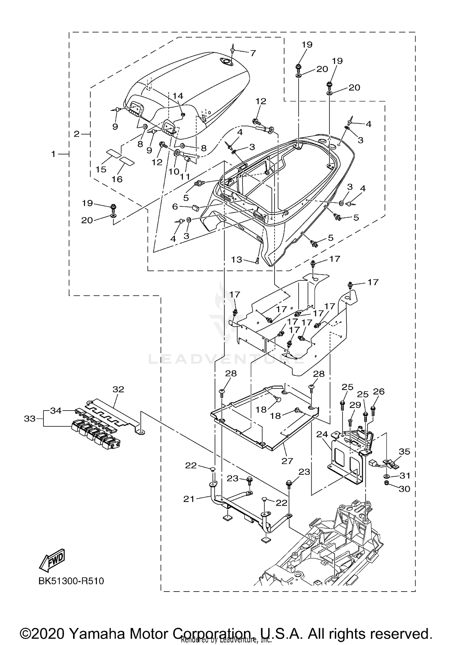 Assembly diagram