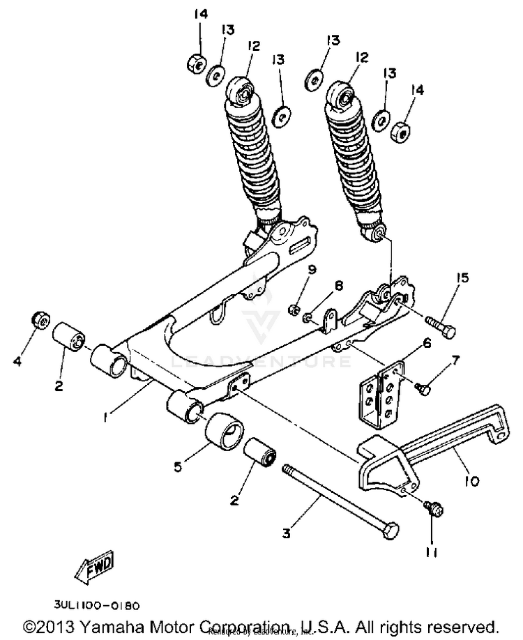 Swing_arm _suspension Schematic