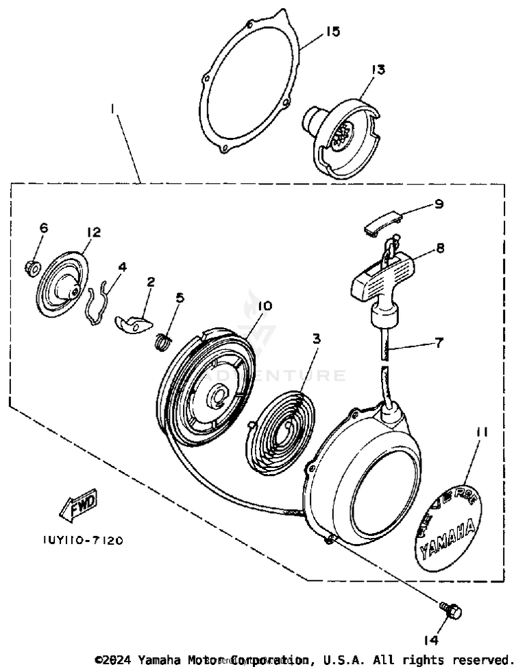 Starter (Alternate Parts) Schematic