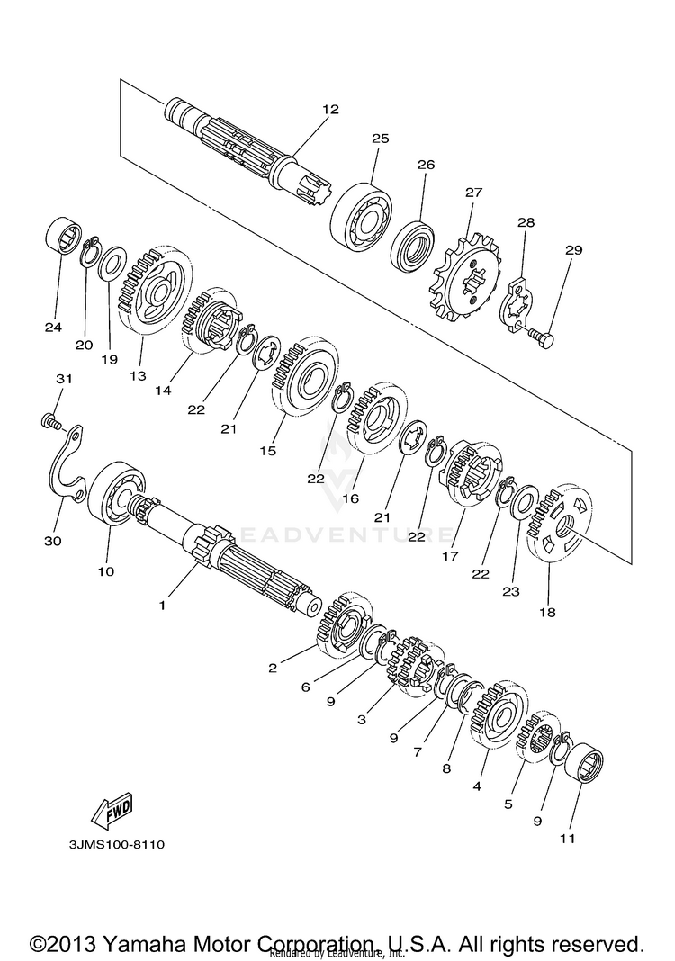Transmission Schematic