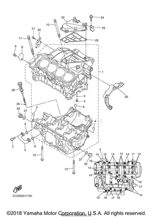 Crankcase Schematic