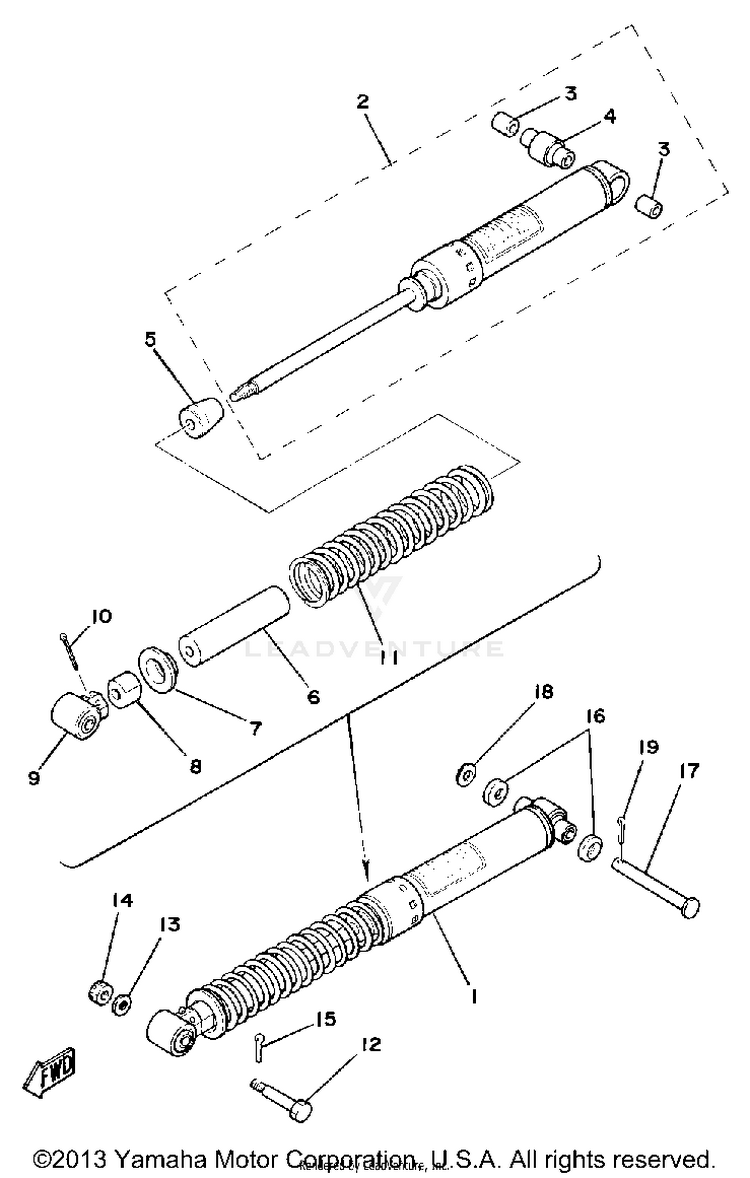 Rear Suspension Schematic