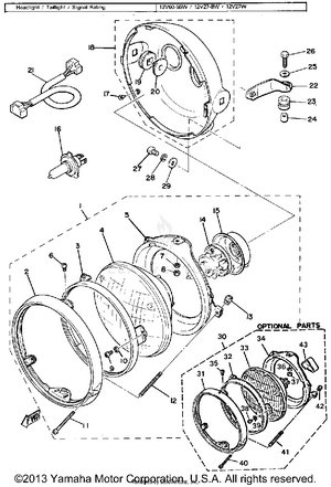 Headlight Schematic