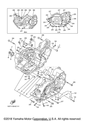 Crankcase Schematic