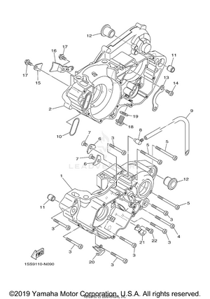 Crankcase Schematic