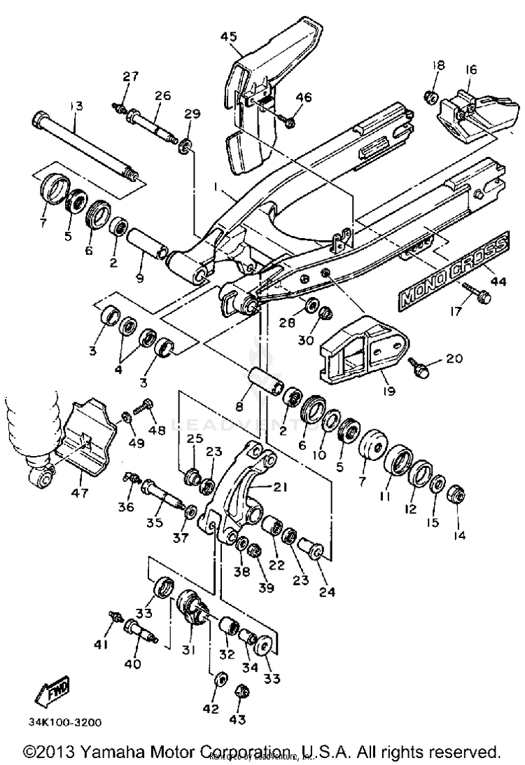 Rear Arm Schematic