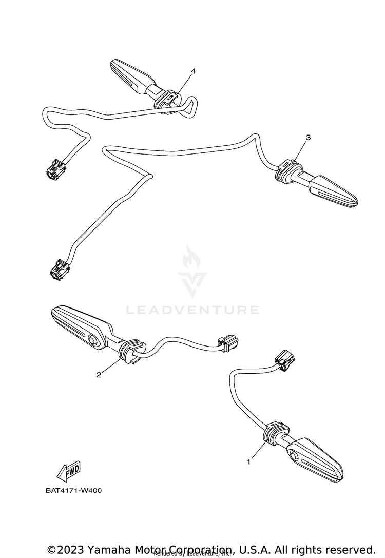 Flasher Light MT07 - MT07MCB - 2021 Schematic