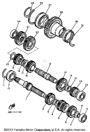 Transmission Schematic
