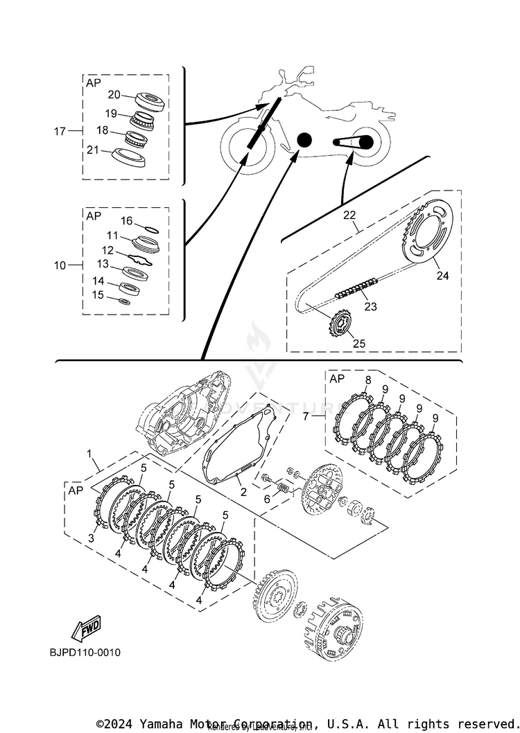 2 Maintenance Parts Kit Schematic