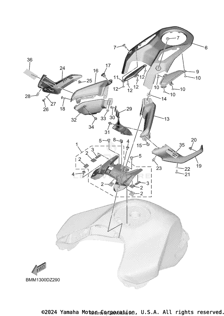 Fuel Tank 4 Schematic