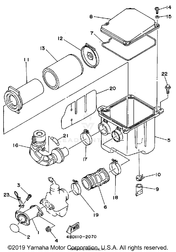 Air Filter Schematic