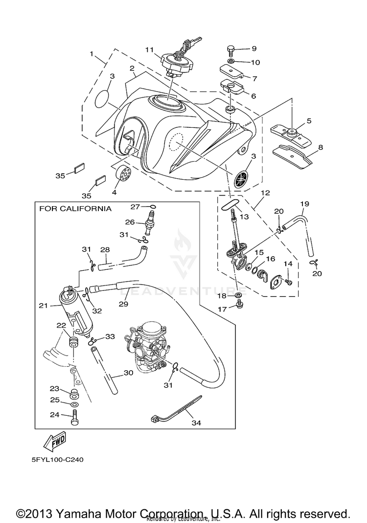 Fuel Tank Schematic