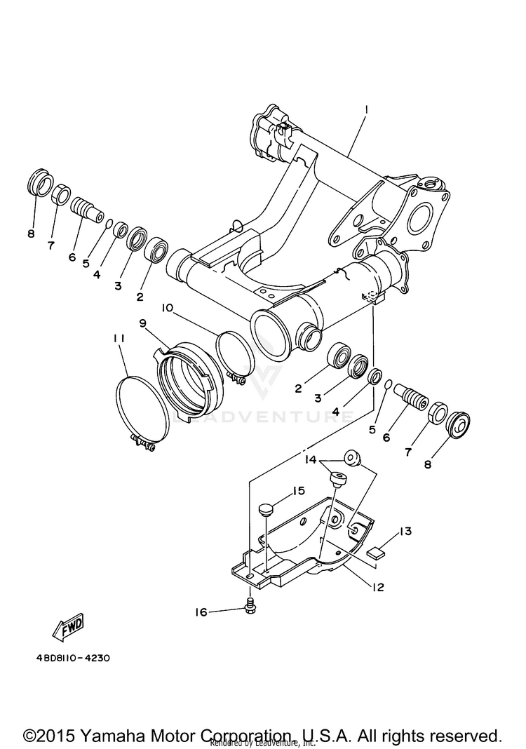 Rear Arm Schematic